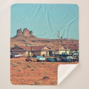 Navajo Indianerleben auf Reservierung in Ar Sherpadecke