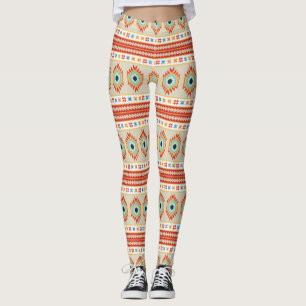 Navajo Inspirierte Leggings: Wüstenvibe im Südwest Leggings