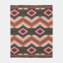 Navajo Muster 11 Fleecedecke