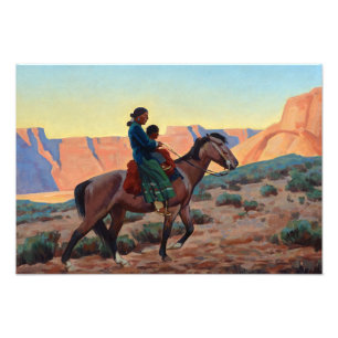 Navajo Mutter, 1945 von Maynard Dixon Fotodruck