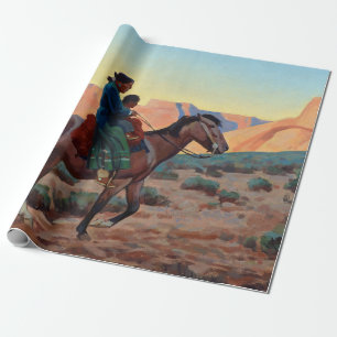 Navajo Mutter, 1945 von Maynard Dixon Geschenkpapier