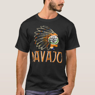 NAVAJO NATION FLAG Indigener Indigener Amerikaner T-Shirt