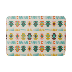 Navajo Native American Pattern Badematte