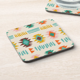 Navajo Native American Pattern Getränkeuntersetzer