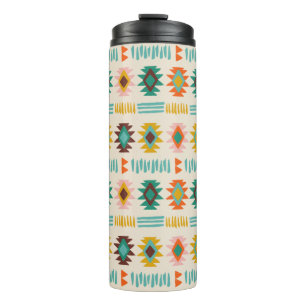 Navajo Native American Pattern Thermosbecher