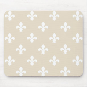 Navajo Neutral Fleur de Lys Mousepad