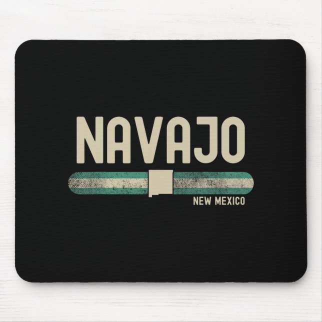 Navajo Nm New Mexico Travel &amp; 80s Style  Mousepad (Vorne)
