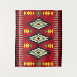 Navajo Pattern-1 Tapestry Wandteppich