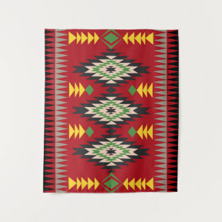 Navajo Pattern-1 Tapestry Wandteppich
