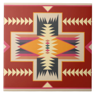 Navajo Pattern -3 Keramik Tile Fliese