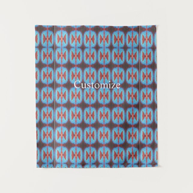 Navajo Rote Felsen Thunder_Cove Wandteppich (Vorderseite)