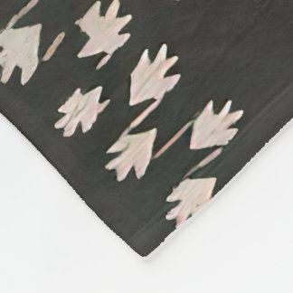 NAVAJO SADDLE BLANKET REPRINT FROM 1920 FLEECEDECKE