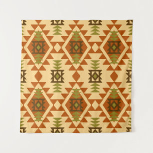 Navajo Stil ethnische Stämme geometrische nahtlose Wandteppich
