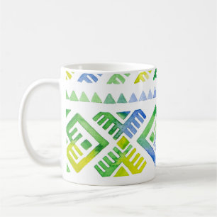 Navajo-Tribut: Wasserfarbe Stammesmajestät Kaffeetasse