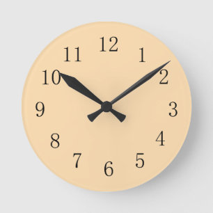 Navajo Weiße Küchenmauer Runde Wanduhr