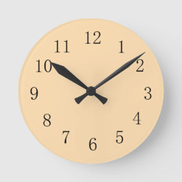 Navajo White Kitchen Wall Clock Runde Wanduhr