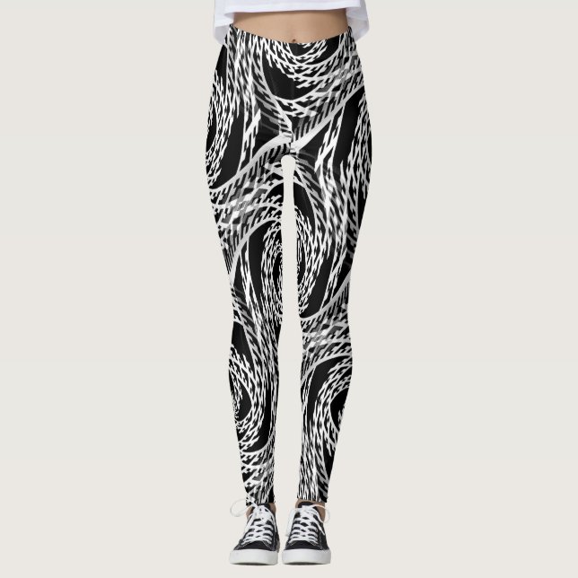 Navajo Wirbel... Leggings (Vorderseite)