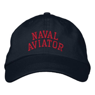 Naval Aviator Bestickte Kappe
