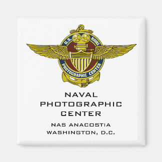 NAVAL FOTOGRAPHIC CENTER (Color) Magnet