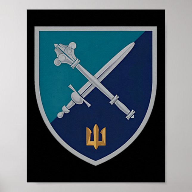 Naval Infantry Corps Command (ukraine) V2 Ukrainia Poster (Vorne)