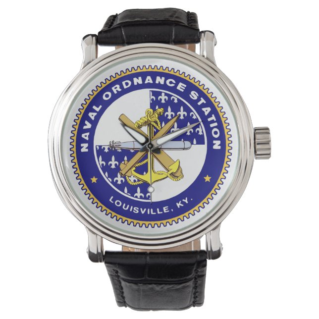 Naval Ordnance Station Louisville Watch Armbanduhr (Vorderseite)