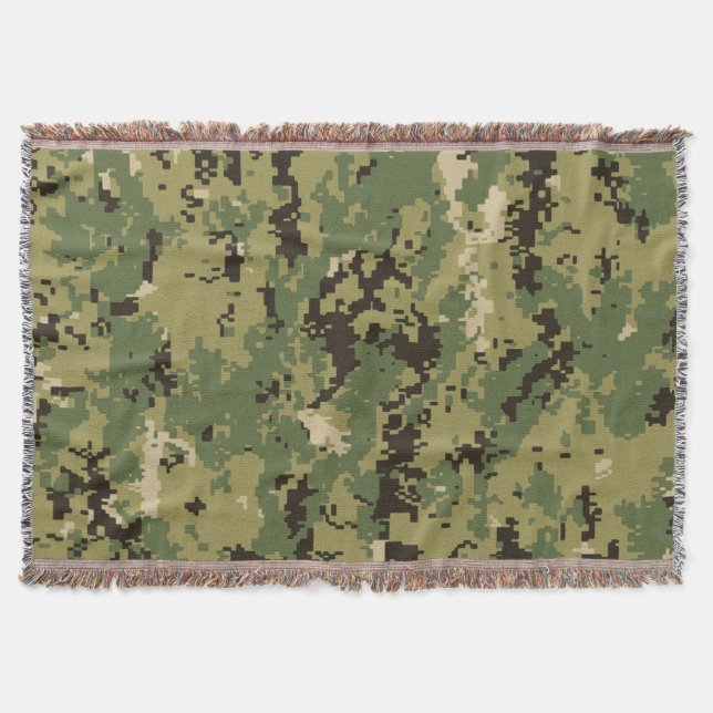 Naval Woodland Camouflage Decke (Vorderseite)