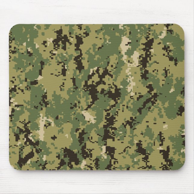 Naval Woodland Camouflage Mousepad (Vorne)