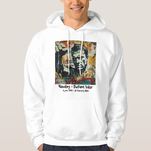Navalny - Defiant Valor Hoodie (Vorderseite)