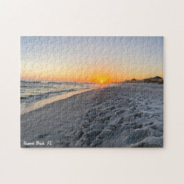Navarra Beach Florida Sunset Jigsaw Puzzle