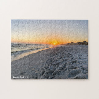 Navarra Beach Florida Sunset Jigsaw Puzzle