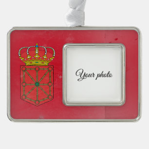 Navarra Rahmen-Ornament Silber