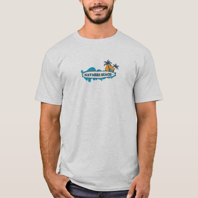 Navarra-Strand T-Shirt (Vorderseite)