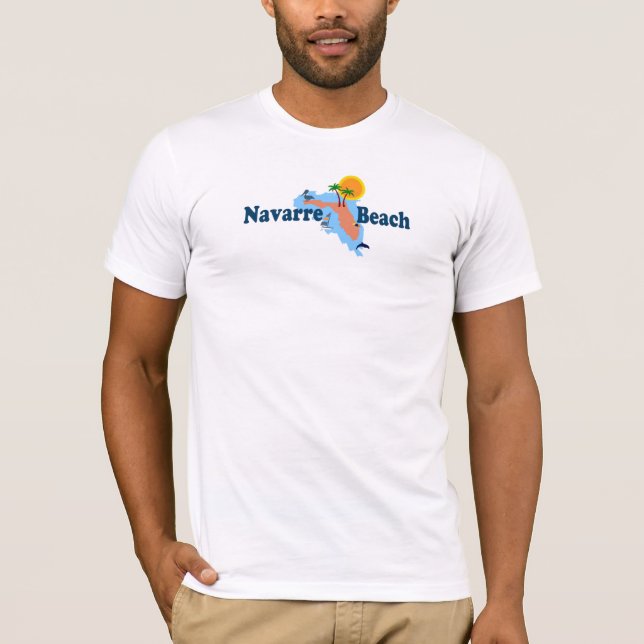 Navarra-Strand T-Shirt (Vorderseite)