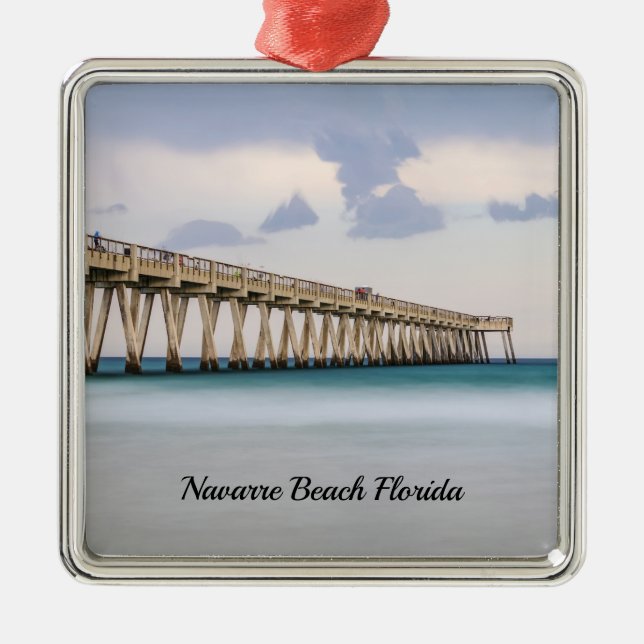 Navarre Beach Angelpfeifen Ornament (Vorne)