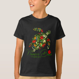 Navarre Beach Florida Meeresschildkröte Tropischer T-Shirt