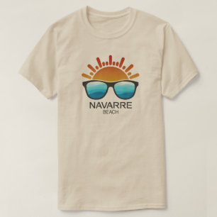 Navarre Beach Florida Sonnenbrille T-Shirt