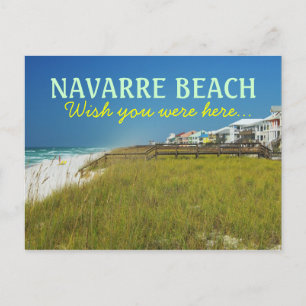 Navarre Beach Florida - Wünschen Sie, Sie wären hi Postkarte