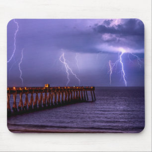 Navarre Florida Lightning Storm Mousepad