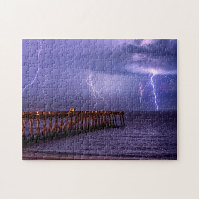 Navarre Florida Lightning Storm Puzzle (Horizontal)
