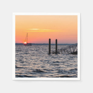 Navarre Florida Santa Rosa Sunrise Serviette