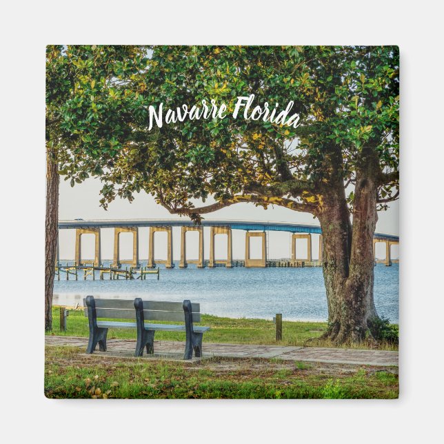 Navarre Park Bench und Bridge Square Magnet (Vorne)