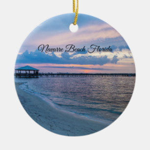 Navarre Santa Rosa Sunset Circle Ornament