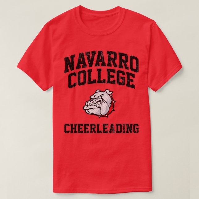 Navarro Bulldogs Cheerleader Variant T-Shirt (Design vorne)