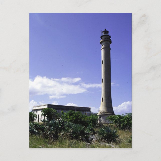 Navassa Island Lighthouse Postkarte (Vorderseite)