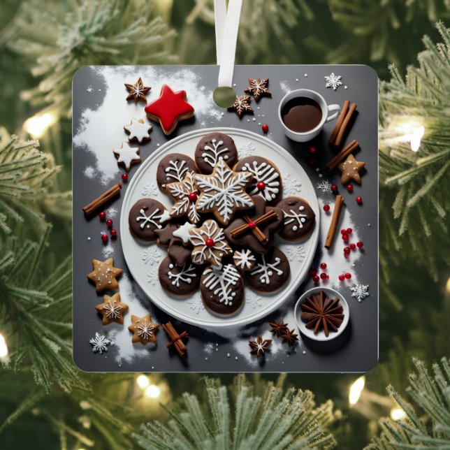 Navidad 1 - 001 ornament aus metall (InSitu)