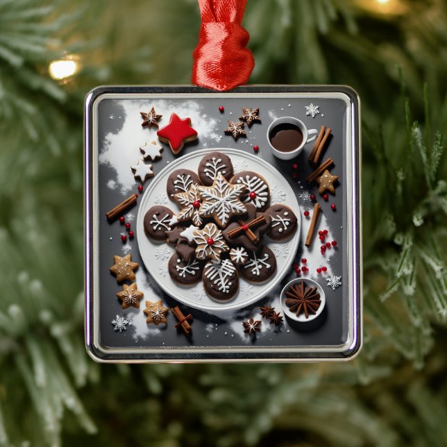 Navidad 1 - 001 ornament aus metall (Baum)