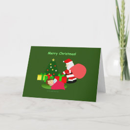 Navidad 2 feiertagskarte