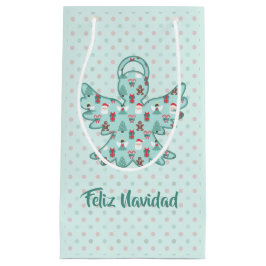 Navidad Angel Cutout Kleine Geschenktüte