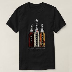 Navidad Boricua Puerto Rico Traditionelle Getränke T-Shirt