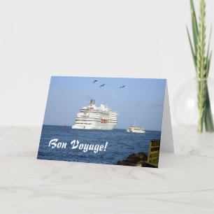 Navigating the Seas Bon Voyage Card Karte